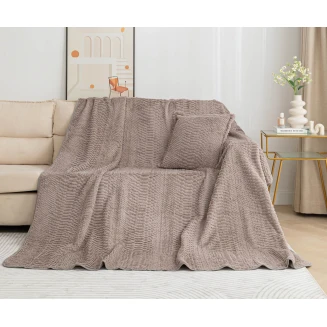 Ριχτάρι Πολυθρόνας 180x180 Silk Fashion Nx 201 Beige