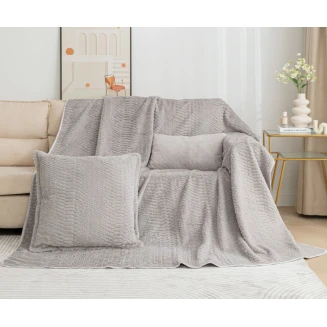 Ριχτάρι Διθέσιος 180x250 Silk Fashion Nx 201 Light Grey