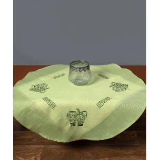 Silk Fashion Ροτόντα 3741 (140cm) πράσινη