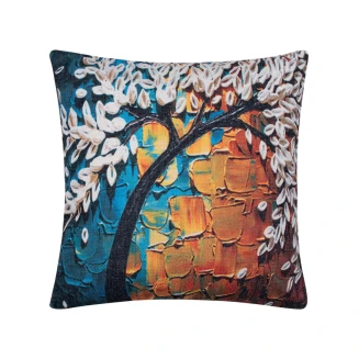 Σταμπωτη Μαξιλαροθηκη (45Cm X 45Cm) Ks073 Silk Fashion