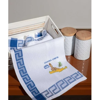 Σετ 12 Τεμ. Ποτηρόπανα 40x60 Silk Fashion Χανιά