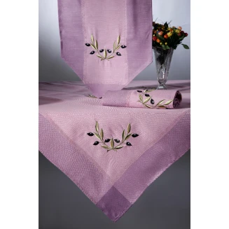 Σετ Κέντημα 3 Τεμαχίων Silk Fashion Bg23A Μώβ