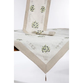 Τραπεζοκαρέ 135x135 Silk Fashion 07