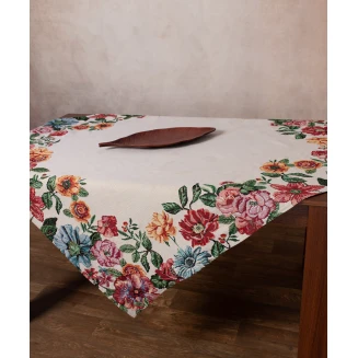 Τραπεζοκαρέ 140x140 Silk Fashion Printemps