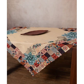 Τραπεζοκαρέ 140x140 Silk Fashion Yuma