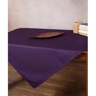 Τραπεζοκαρέ 135x135 Silk Fashion Nelly Μώβ