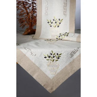 Τραπεζομάντηλο 160x250 Silk Fashion 6161