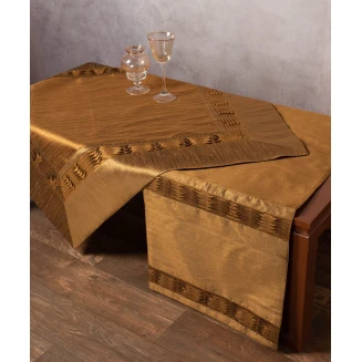 Καρέ 85x85 Silk Fashion 3819Α Μπρονζέ