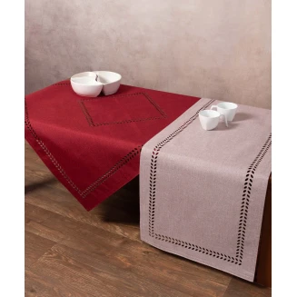 Καρέ 90x90 Silk Fashion Bg18 Αμέθυστος-Κόκκινο