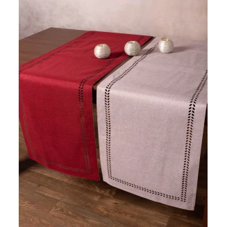 Τραβέρσα 45x170 Silk Fashion Bg18 Αμέθυστος-Κόκκινο