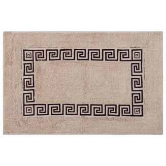 Silk Fashion Πατάκι μαίανδρος σκέτο (40cm x 60cm) καφέ