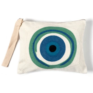 Silk Fashion Πορτοφόλι αλυσοβελονιά (13cm x 20cm) πολύγαζο242