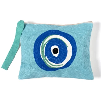 Silk Fashion Πορτοφόλι αλυσοβελονιά (19cm x 25cm) πολύγαζο 241
