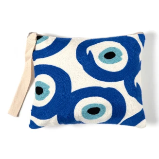Silk Fashion Πορτοφόλι αλυσοβελονιά (19cm x 25cm) πολύγαζο239