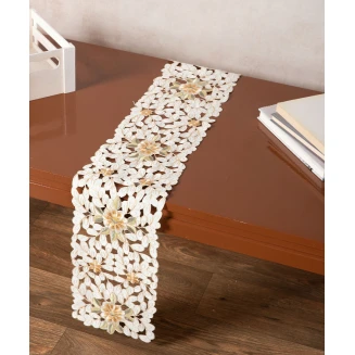 Silk Fashion Σατέν κοφτή τραβέρσα (20cm x 150cm) 8205