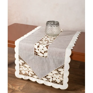 Silk Fashion Σατέν κοφτή τραβέρσα (50cm x 150cm) 8024a