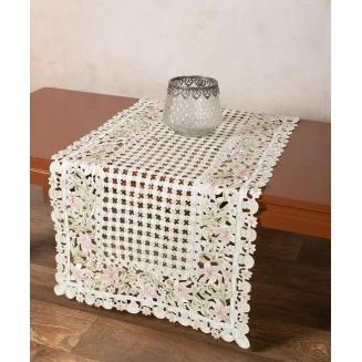 Silk Fashion Σατέν κοφτή τραβέρσα (50cm x 150cm) rn35