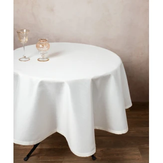 Silk Fashion Σατέν ροτόντα 2015 (150cm) ivory
