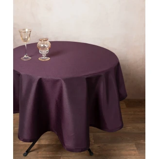 Silk Fashion Σατέν ροτόντα 2015 (150cm) μωβ