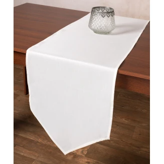 Silk Fashion Σατέν τραβέρσα 2015 (40cm x 175cm) ivory