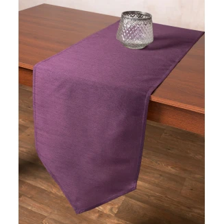 Silk Fashion Σατέν τραβέρσα 2015 (40cm x 175cm) μώβ
