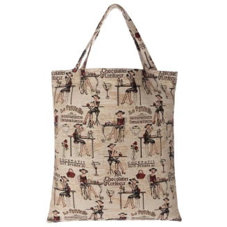 Τσάντα ladies (45cm x 40cm) Silk Fashion