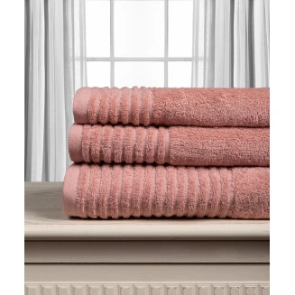 Βαμβακερή Πετσέτα Ερατω 600Gsm (75Cm X 150Cm) Dusty Rose Silk Fashion