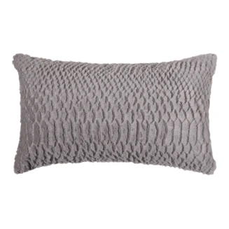 Μαξιλαροθηκη Nx201 (30Cm X 50Cm) Light Grey Silk Fashion