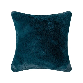Μαξιλαροθηκη Rabbit Fur (45Cm X 45Cm) Sea Green Silk Fashion