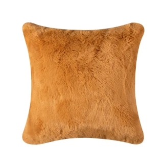 Μαξιλαροθηκη Rabbit Fur (45Cm X 45Cm) Yolk Silk Fashion