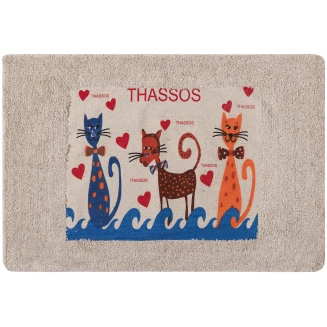 Silk Fashion Πατάκι γάτα THASSOS (40cm x 60cm)