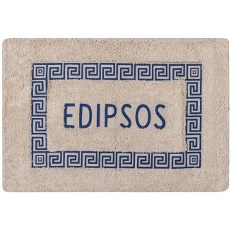 Πατάκι Μαίανδρος 50x80 Silk Fashion Αιδηψός Μπλέ