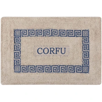 Silk Fashion Πατάκι μαίανδρος CORFU (40cm x 60cm) μπλέ