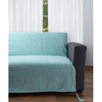 Ριχτάρια Σετ 3Τμχ (180x180/180x250/180x320) Silk Fashion 55  Aqua