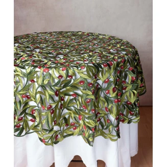 Silk Fashion Ροτόντα 2352 (85cm) κόκκινη ελιά