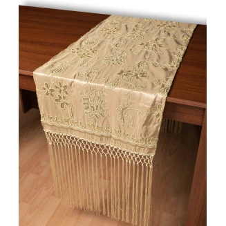 Silk Fashion Σατέν τραβέρσα 7710 (50cm x 210cm) χρυσό