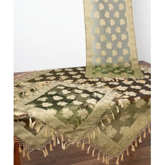Σετ Κέντημα 4 Τεμαχίων Silk Fashion AKB-301 Πράσινο