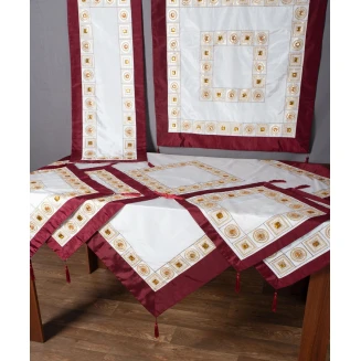 Σετ Κέντημα 7 Τεμαχίων Silk Fashion 612 ΧΝ-03 Λευκό