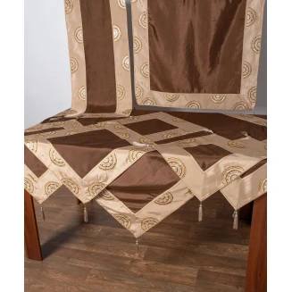 Σετ Κέντημα 7 Τεμαχίων Silk Fashion 612 ΧΜ-45 Καφέ