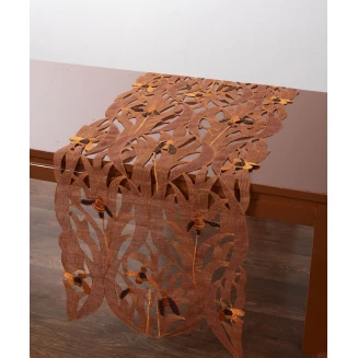 Τραβέρσα Runner 45x170 Silk Fashion 7824 Καφέ