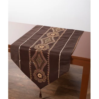 Τραβέρσα Runner 50x145 Silk Fashion 703 ΧΝ-30 Καφέ