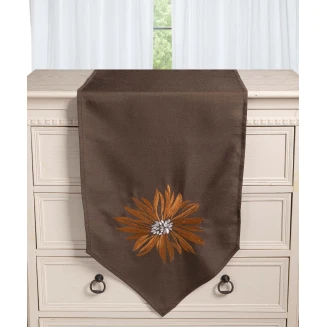 Τραβέρσα Runner 45x170 Silk Fashion 5227 Καφέ