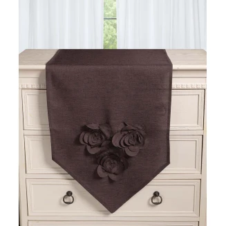 Τραβέρσα Runner 45x170 Silk Fashion 558 Καφέ