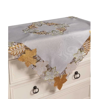 Τραπεζοκαρέ 19612 (130Cm X 130Cm) Γκρί Silk Fashion