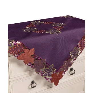 Τραπεζοκαρέ 19612 (130Cm X 130Cm) Μώβ Silk Fashion