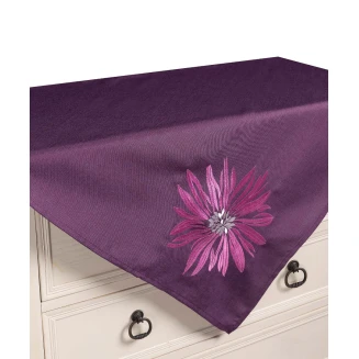 Τραπεζοκαρέ 5227 (130Cm X 130Cm) Μώβ Silk Fashion