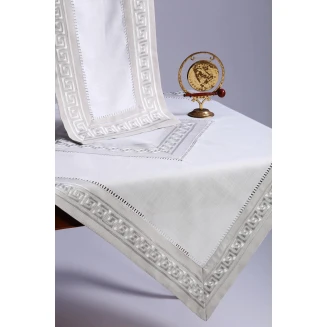 Τραπεζομάντηλο 160x350 Silk Fashion 17056 Γκρί