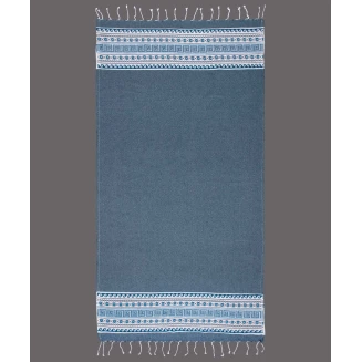 Πετσέτα Θαλάσσης 90x180 Silk Fashion Pestemal nkp555 Πράσινο