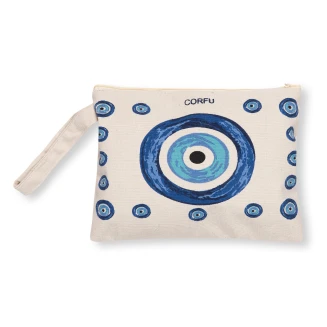 Πορτοφόλι καραβόπανο (30cm x 20cm) canvas 6 CORFU Silk Fashion