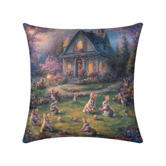 Σταμπωτη Μαξιλαροθηκη (45Cm X 45Cm) Easter2025-3 Silk Fashion